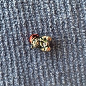 Christmas teddy bear pandora charm